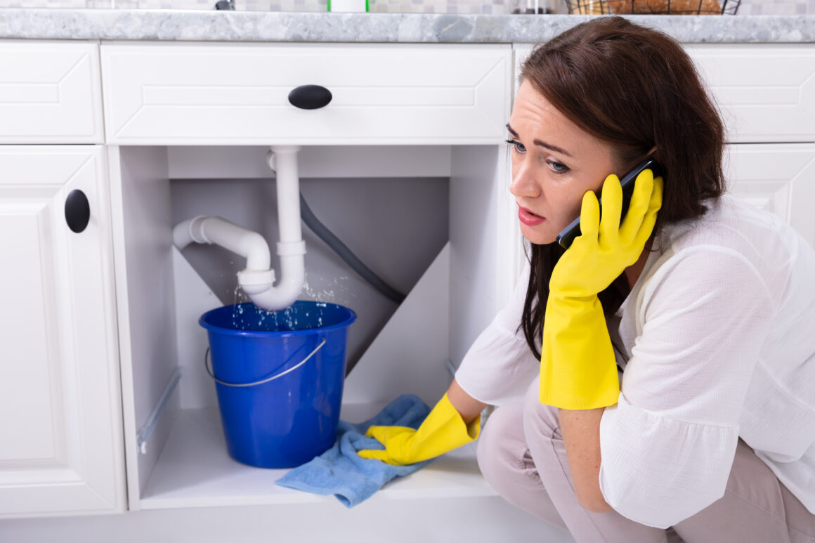 women calling emergency plumber in san francisco